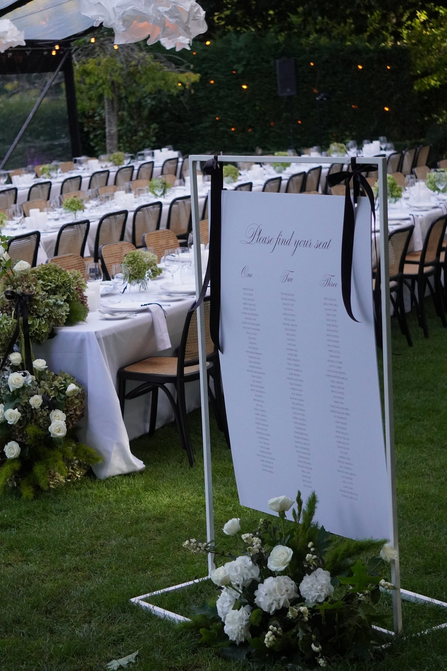 Seating chart