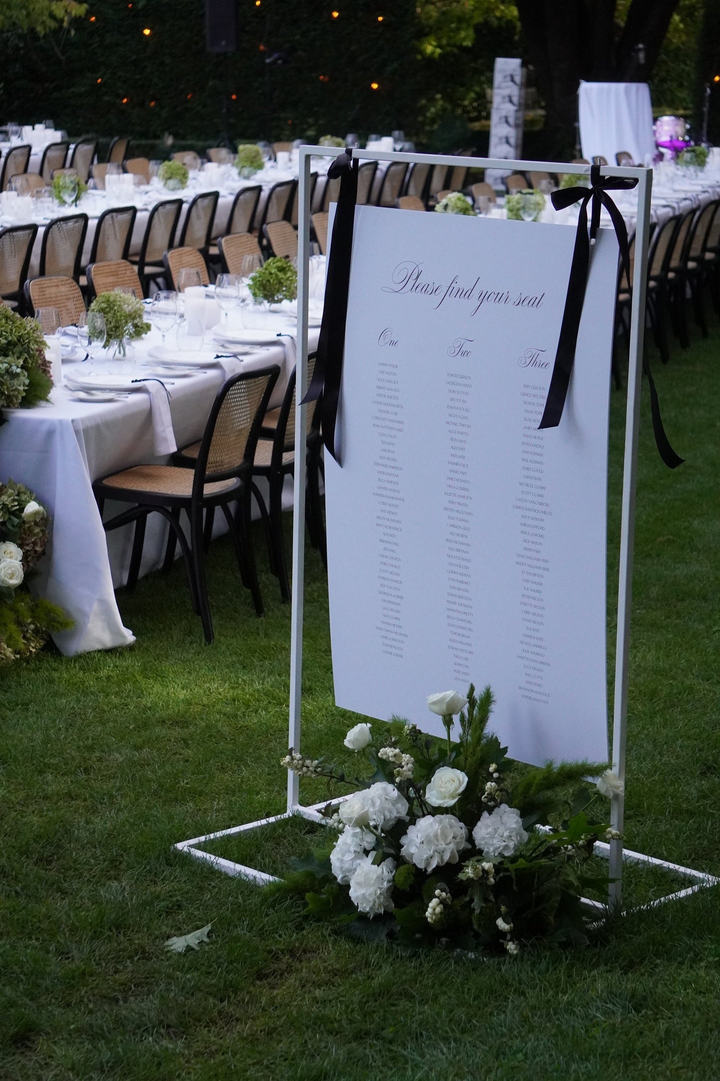 Seating chart