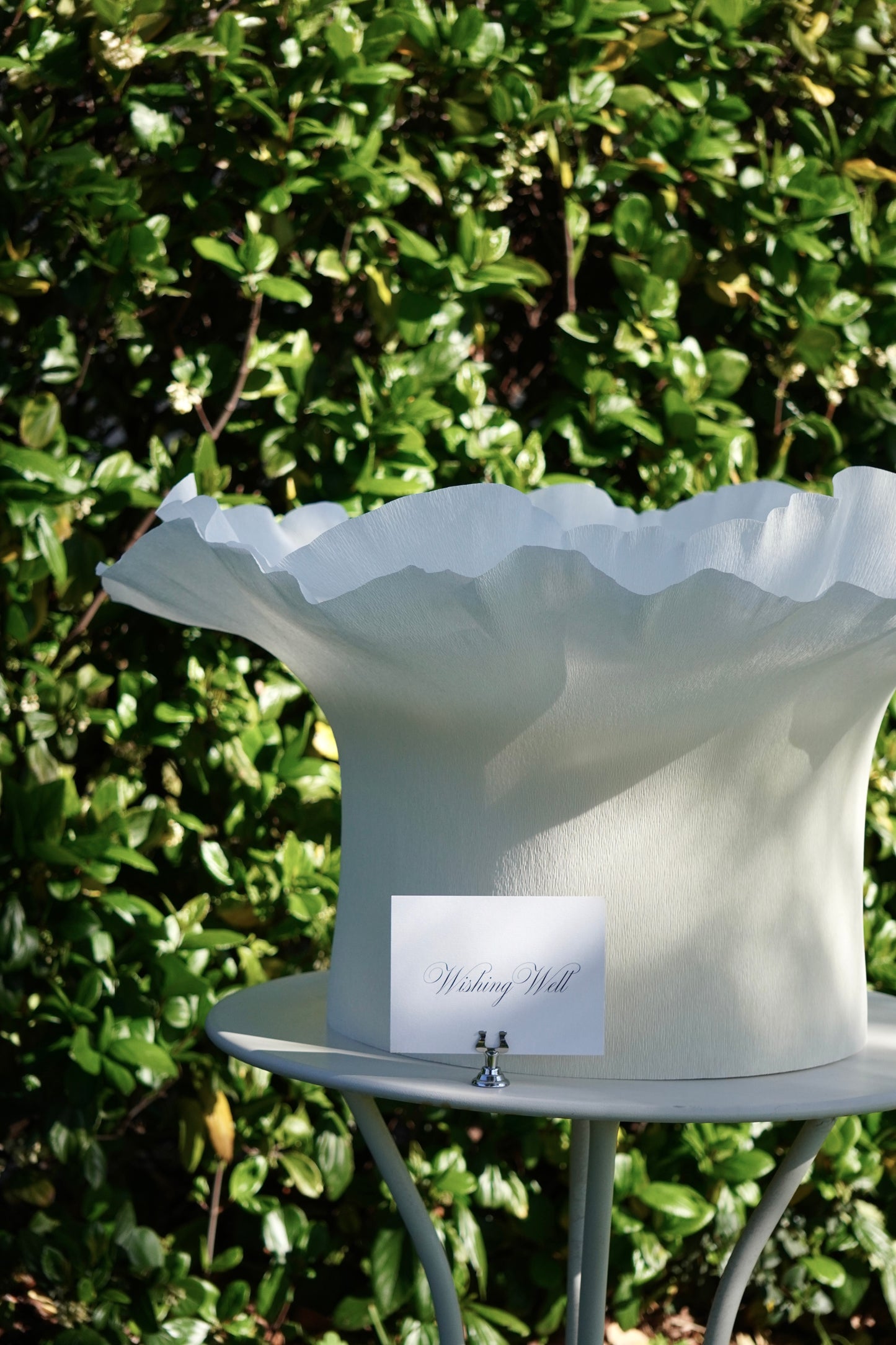 Wishing Well & Lid, cards and well wishes box (2 layer)