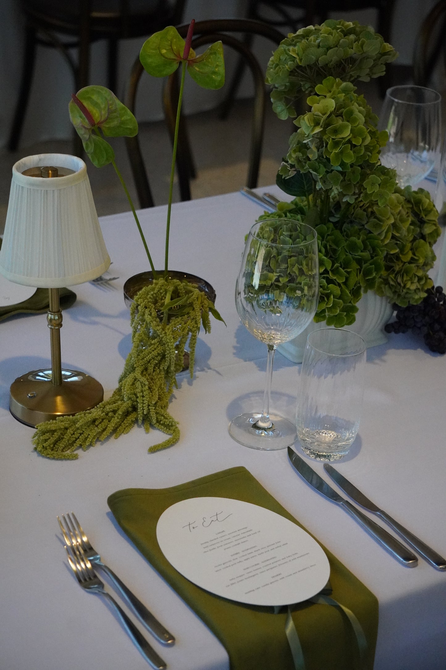 Garden menus