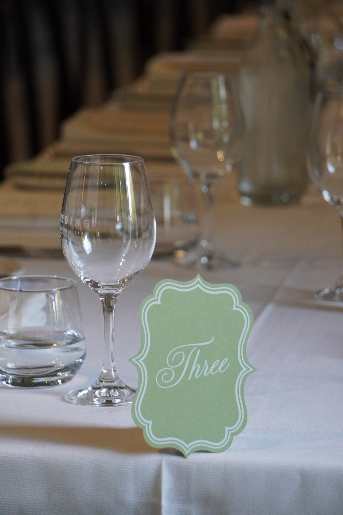 Table number