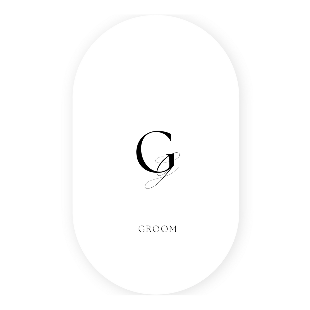 Oval Shaped Menu