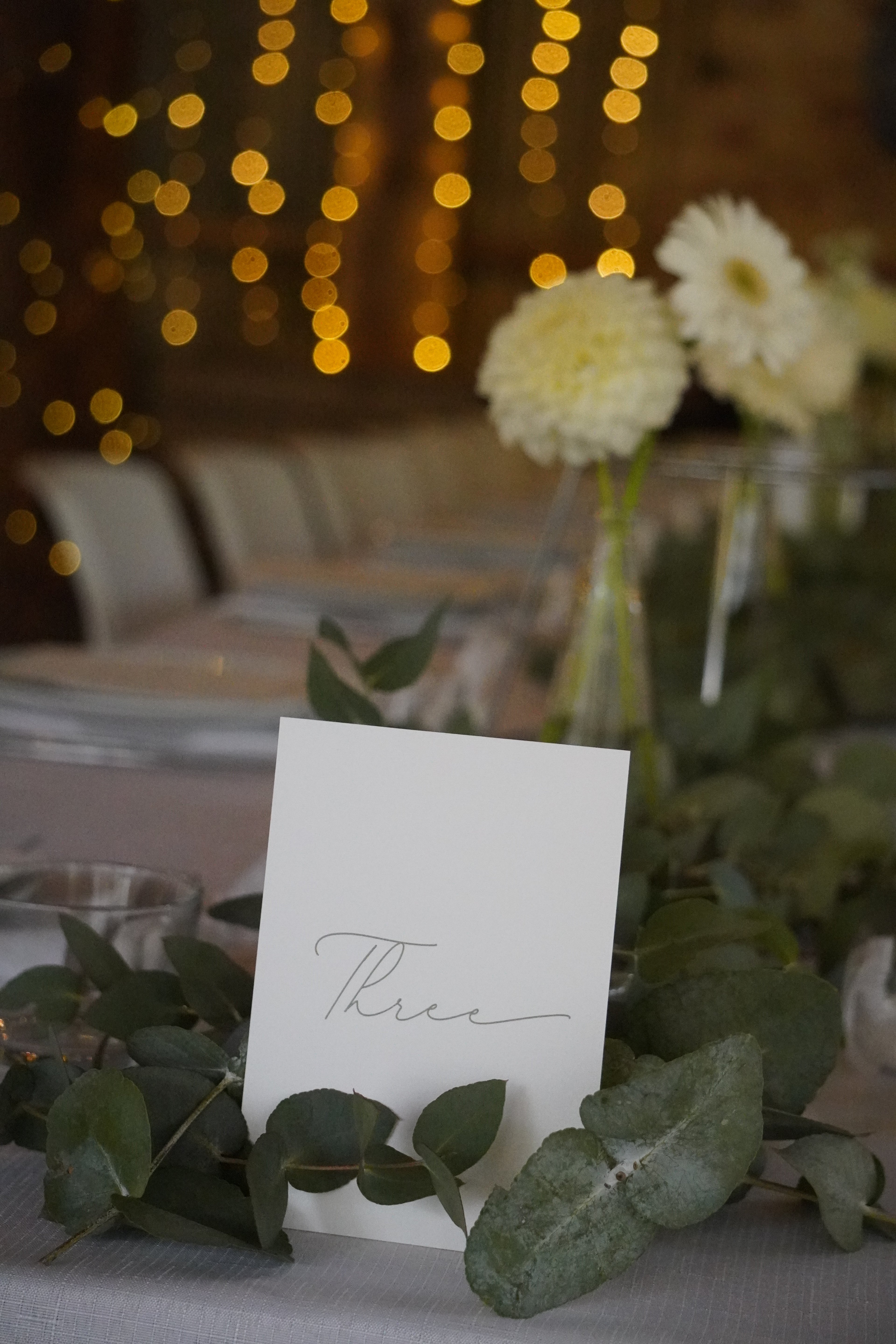Table number