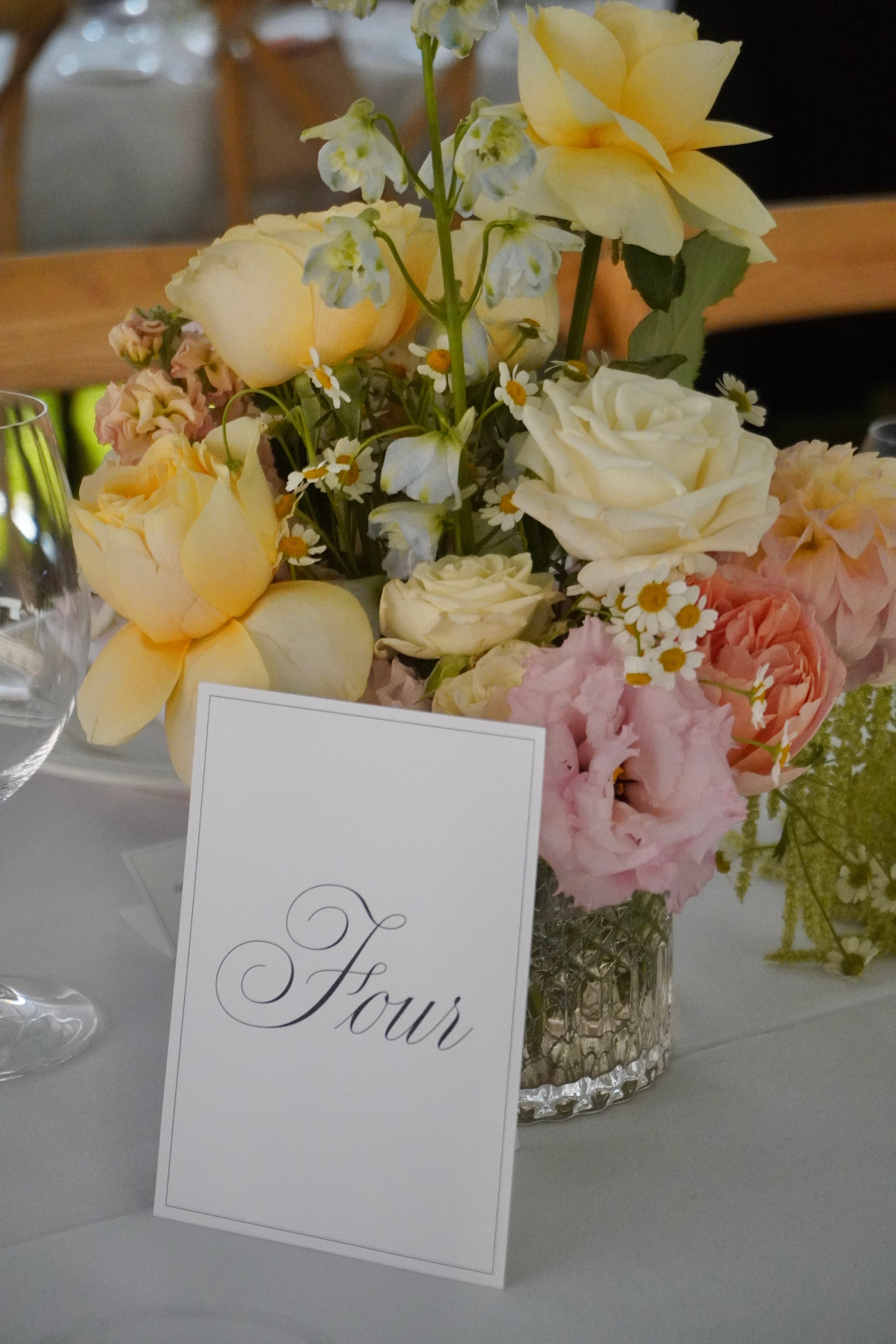 Table number