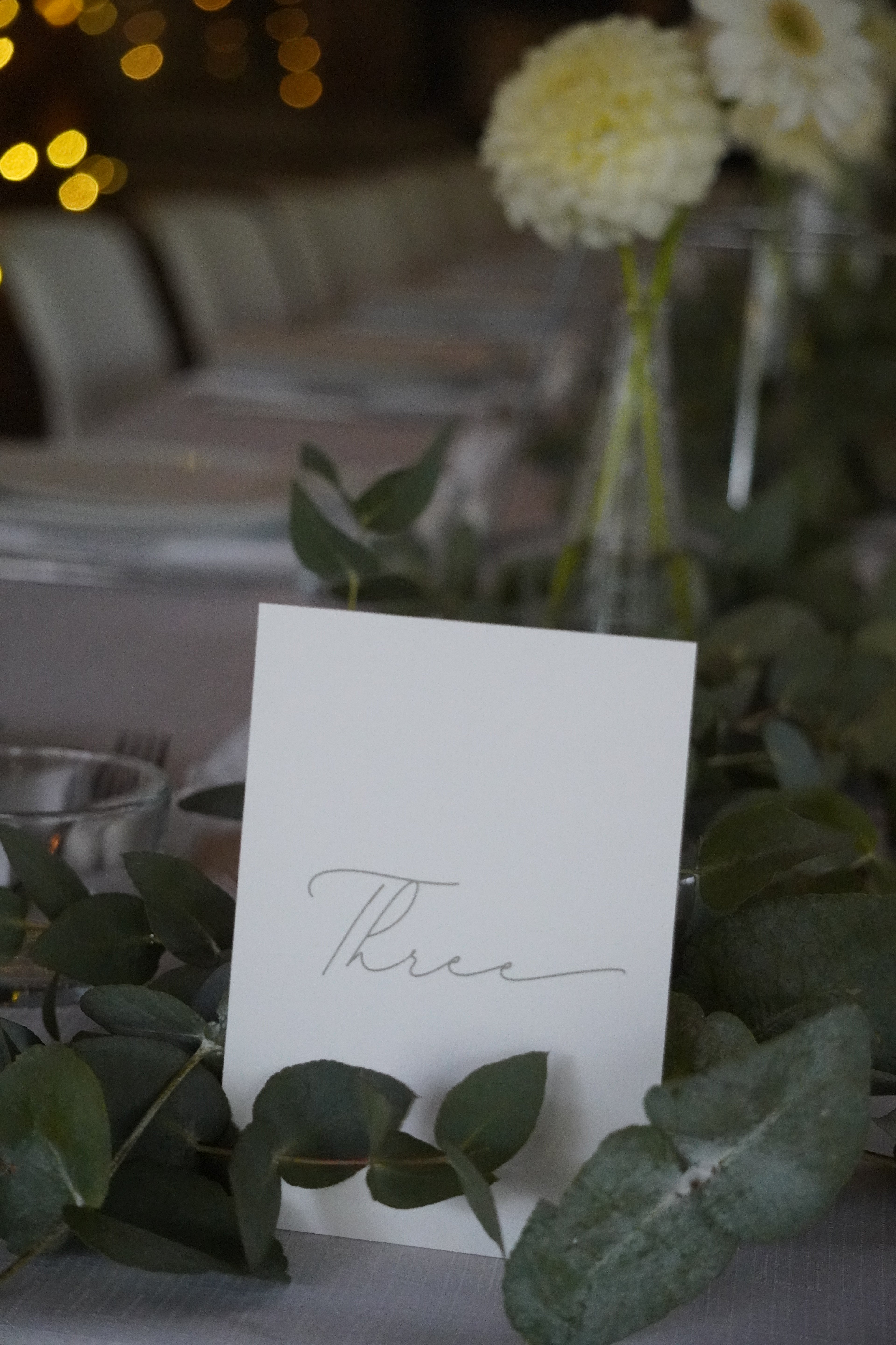Table number
