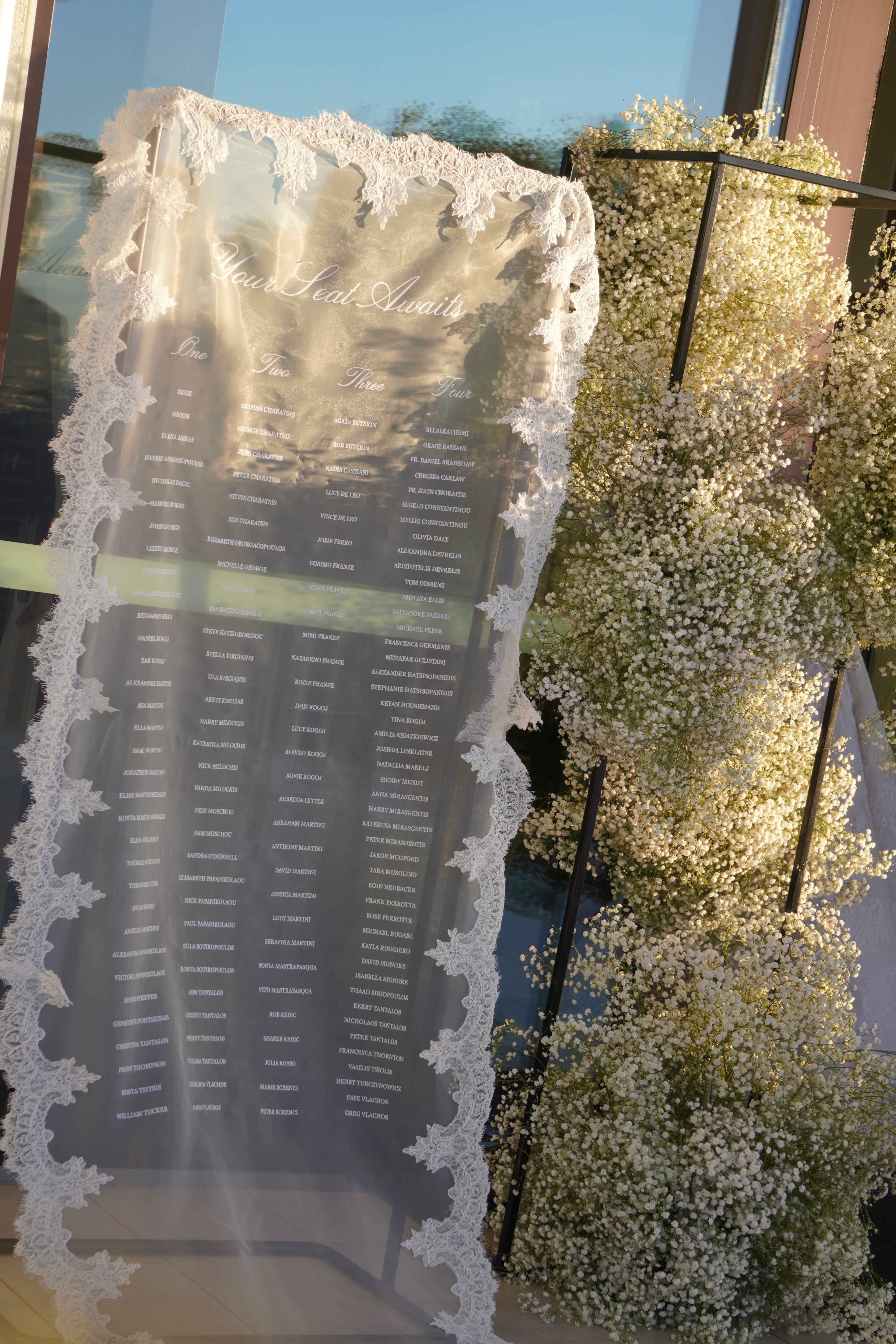 Lace Seating Chart