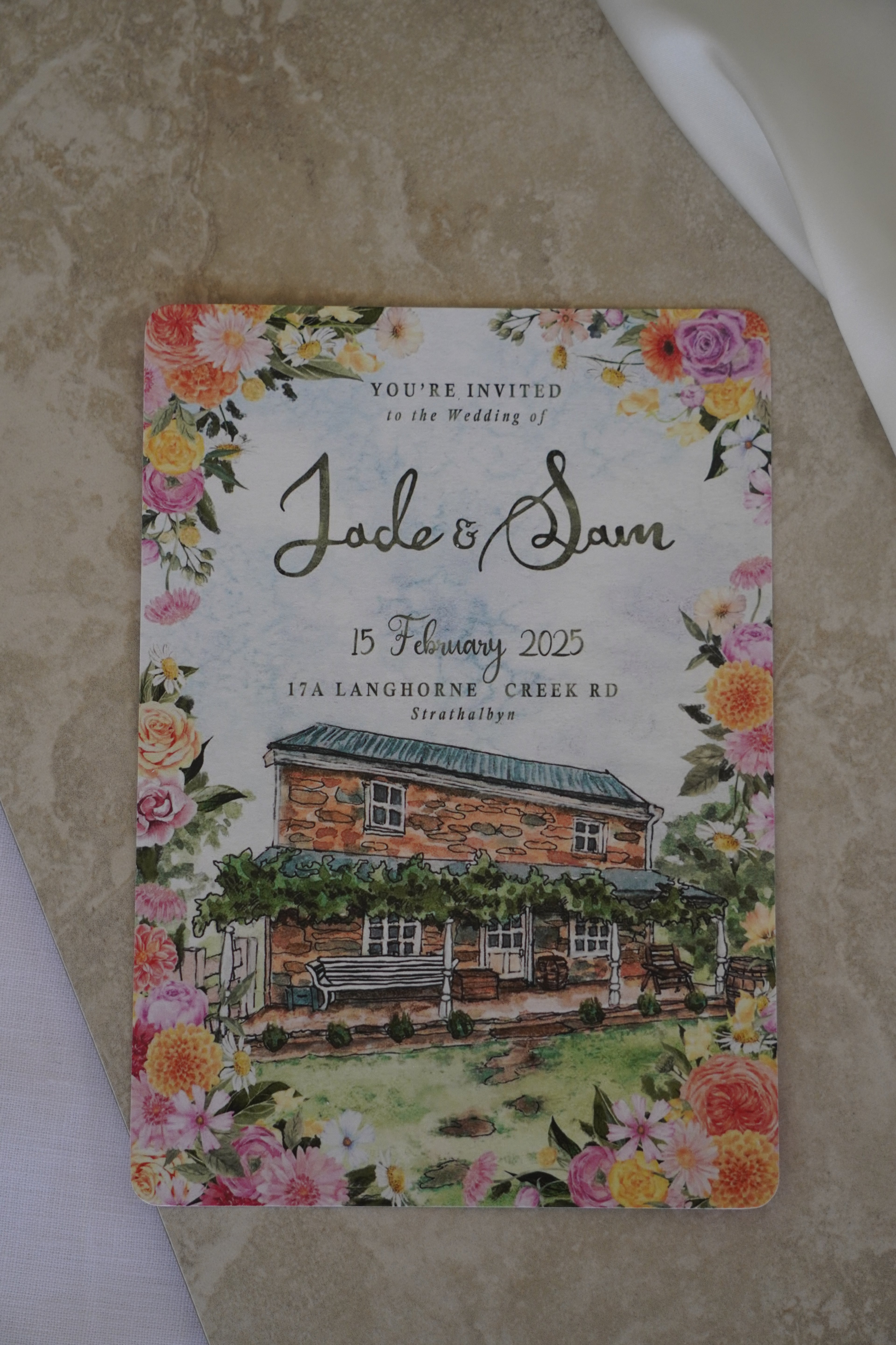 Custom Art Invitations