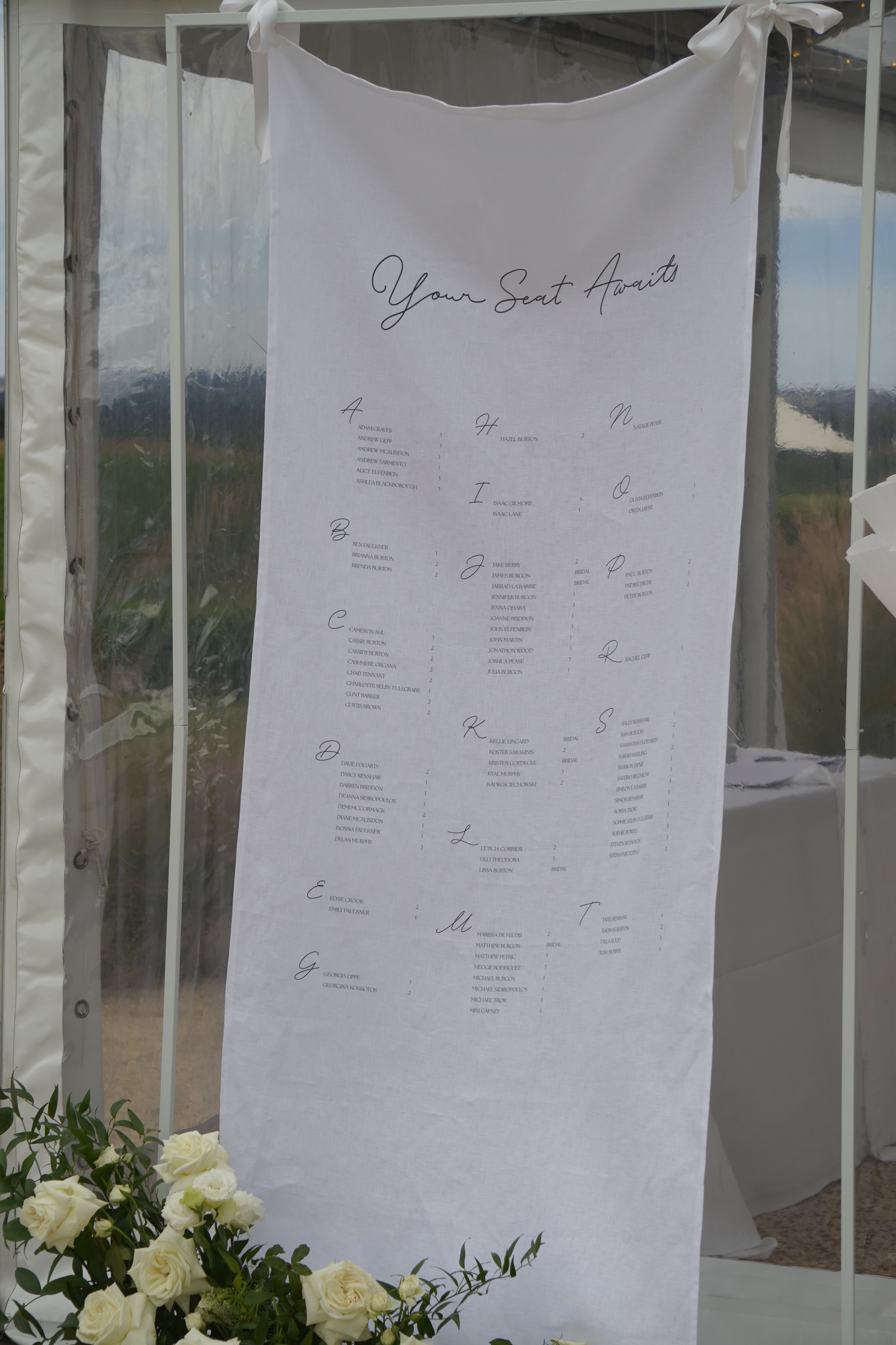 Linen Seating Chart