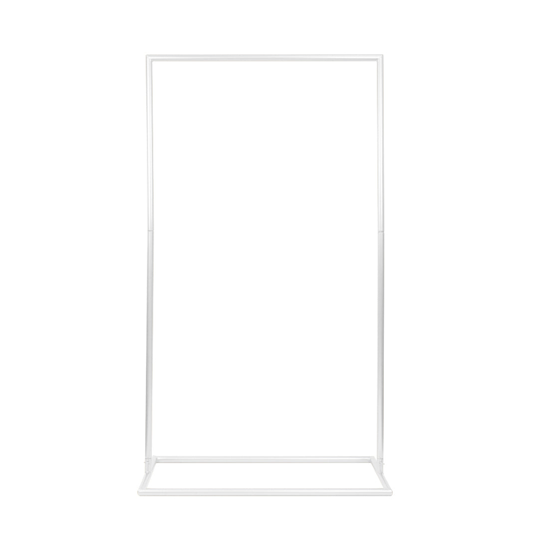 Wedding and event white frame hire