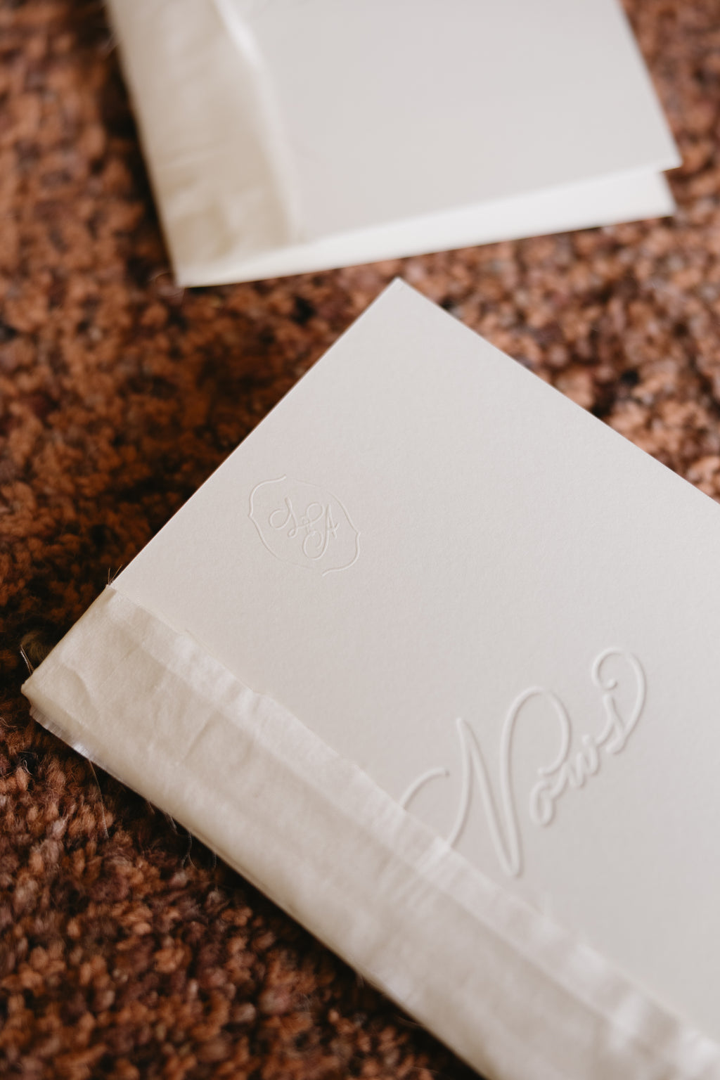 Wedding Embossed Vows Booklets (2)
