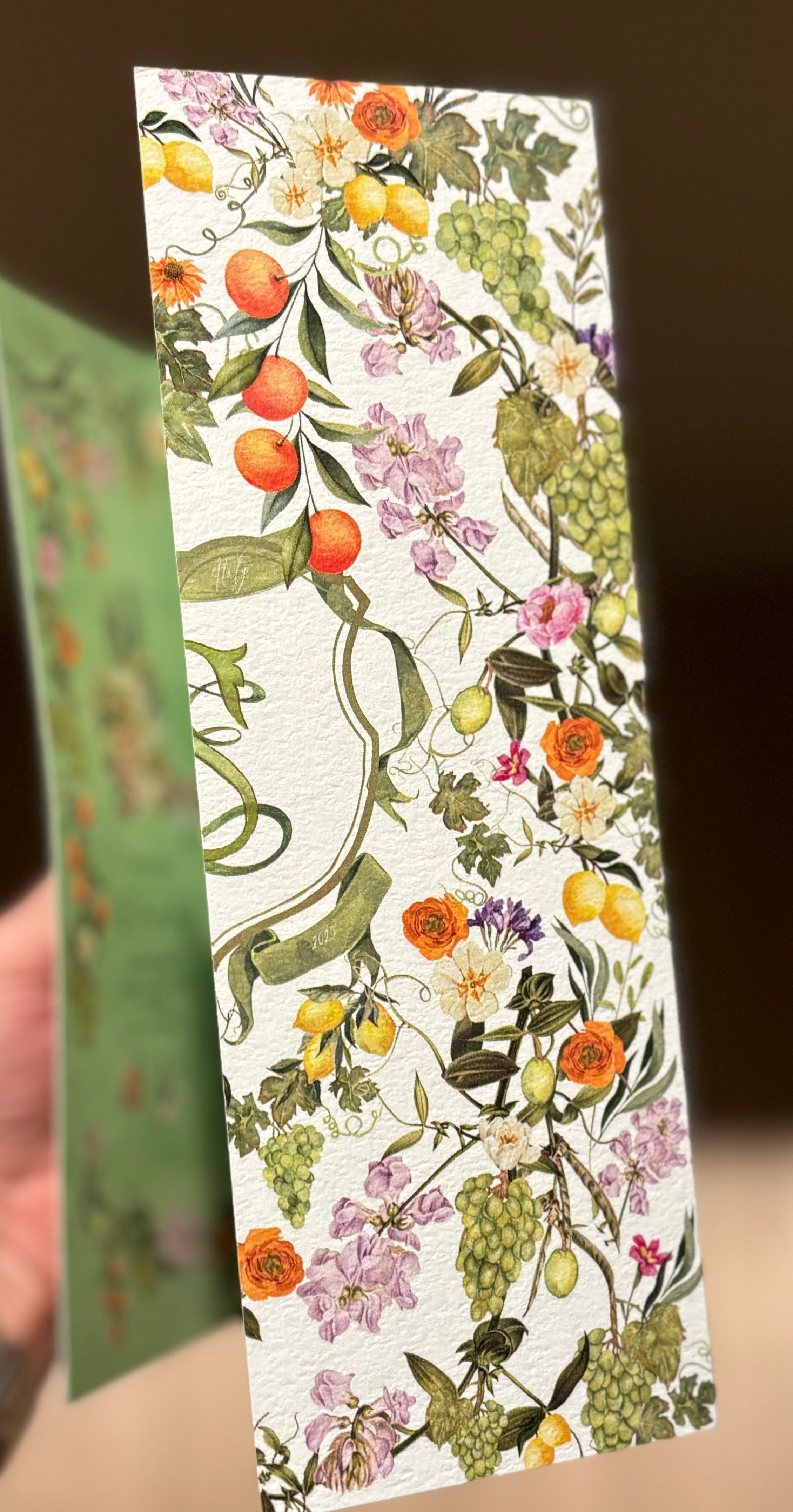 Floral Letterpress Invitation Suite