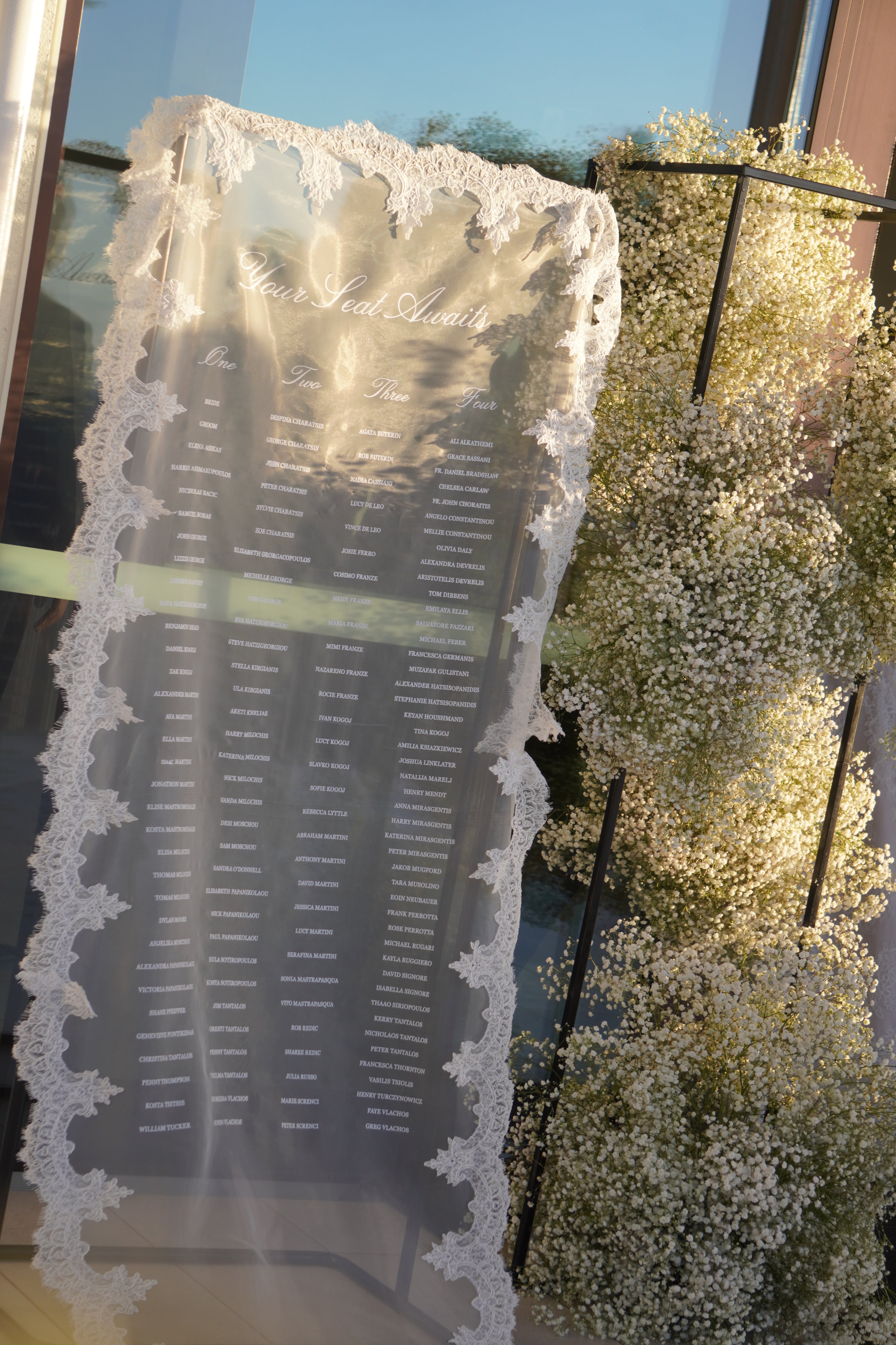Lace Seating Chart