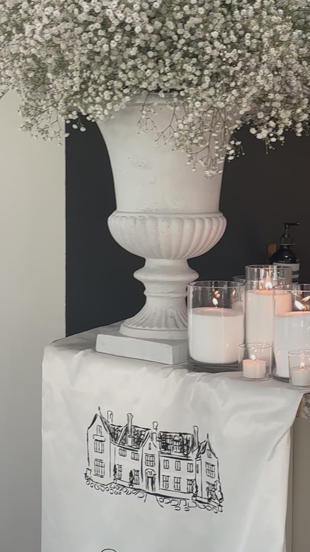 Custom Fabric Bar Sign
